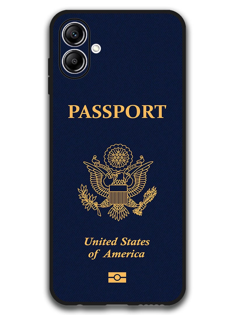 Theodor Case Compatible with Samsung Galaxy A07 6.7 Inch Protection Shockproof Bumper Cover Usa Passport - Image 1